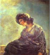 Francisco Jose de Goya The Milkmaid of Bordeaux. oil painting picture wholesale